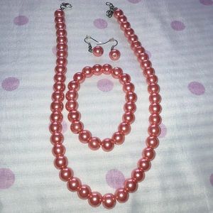 Pink Pearly Set